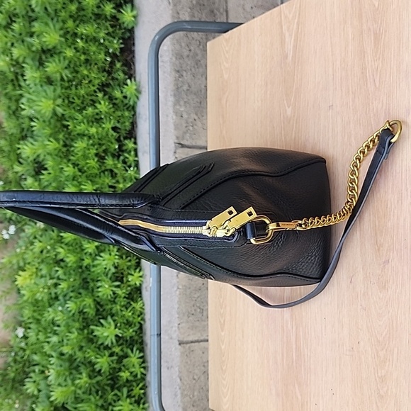 J.CREW Black Pebbled Leather Tartine Mini-Satchel - Picture 2 of 13